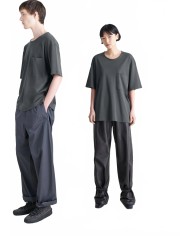 Relaxed T-shirt - Lemaire - Gris Carbone Relaxed T-shirt - Lemaire - Gris Carbone