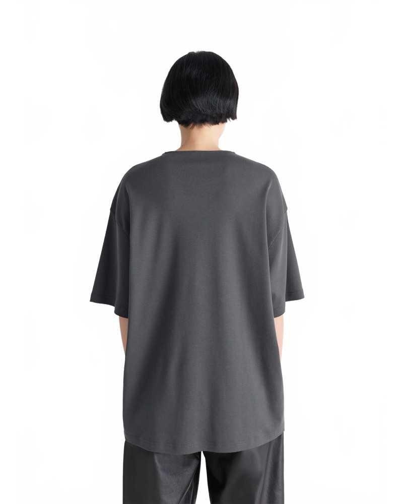 Relaxed T-shirt - Lemaire - Gris Carbone Relaxed T-shirt - Lemaire - Gris Carbone