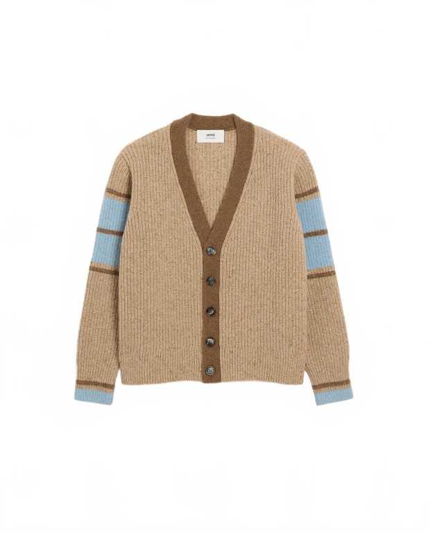 Cardigan College - Ami - Camel Cardigan College - Ami - Camel