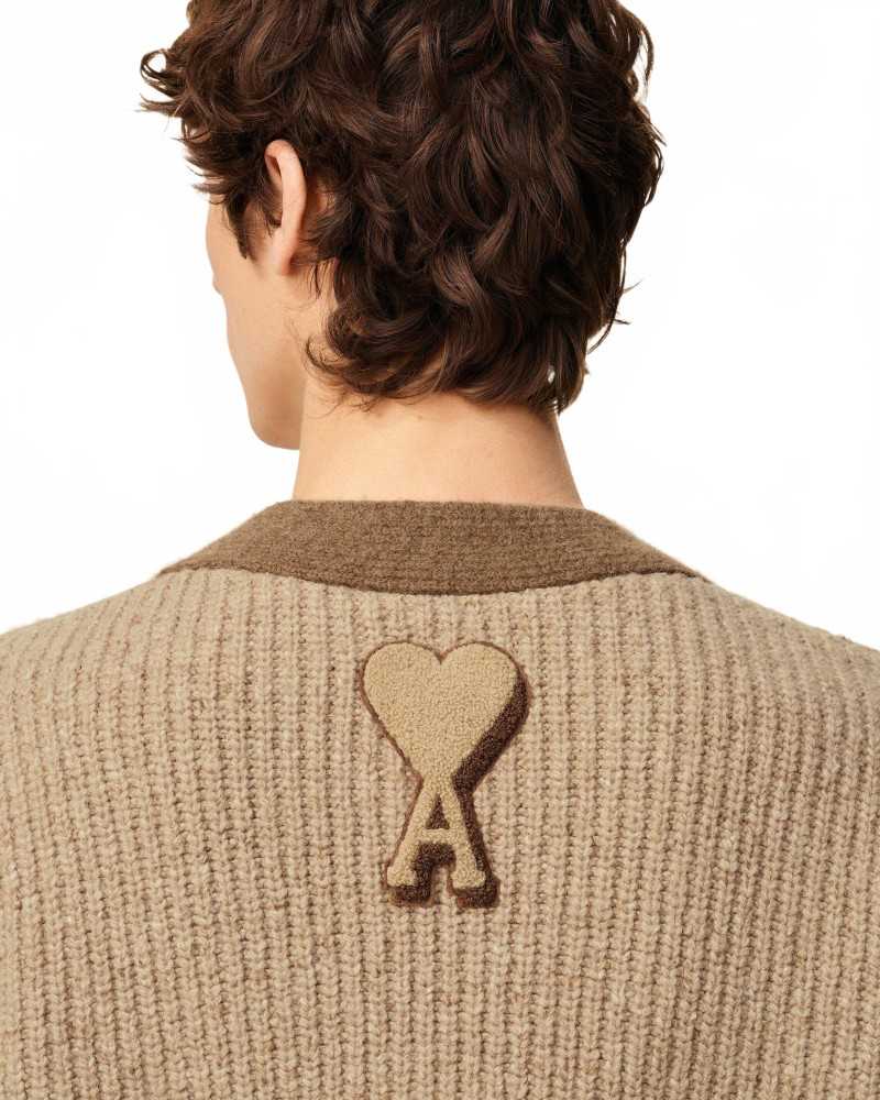 College Cardigan - Ami - Camel College Cardigan - Ami - Camel