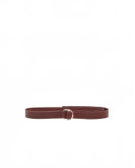Ceinture Boucle Double 35 Mm - Ami - Cerise / Argent Vibre Ceinture Boucle Double 35 Mm - Ami - Cerise / Argent Vibre