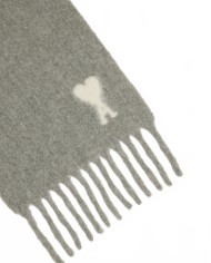 Ami De Coeur Grey Scarf - Ami - Grey