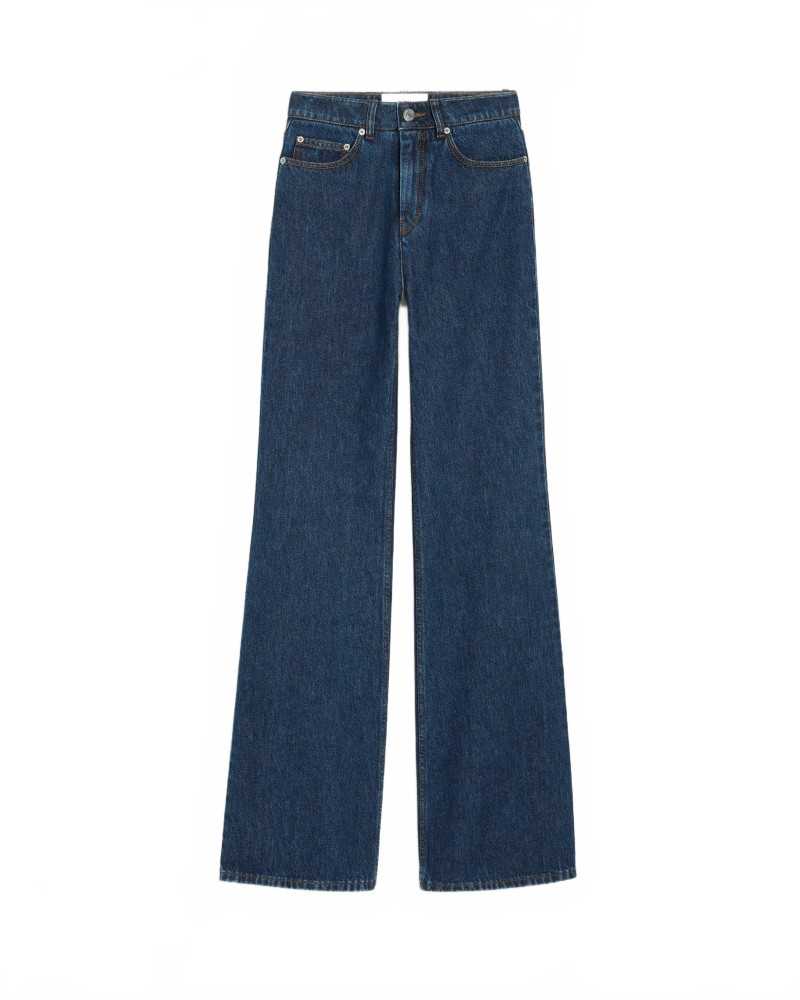 Flare Fit Jeans - Ami - Indigo Flare Fit Jeans - Ami - Indigo