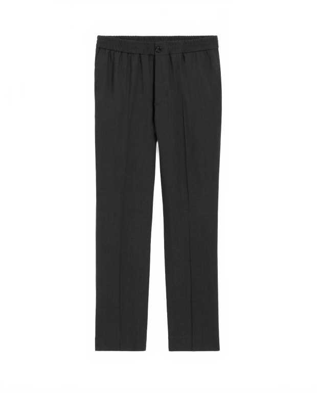 Pantalon Taille Elastiquee - Ami - Anthracite Pantalon Taille Elastiquee - Ami - Anthracite