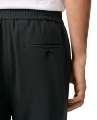 Elasticated Waist Pants - Ami - Anthracite Elasticated Waist Pants - Ami - Anthracite