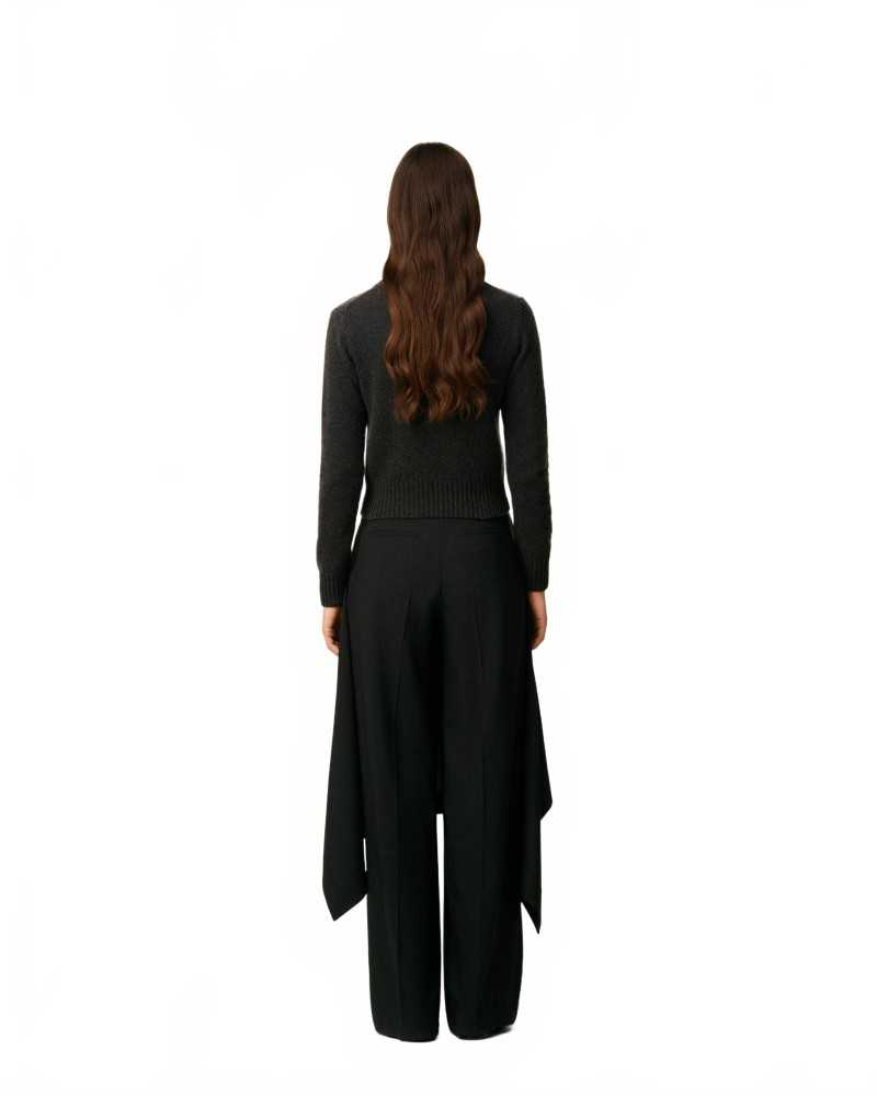 Pantalon Jupe - Ami - Anthracite Pantalon Jupe - Ami - Anthracite