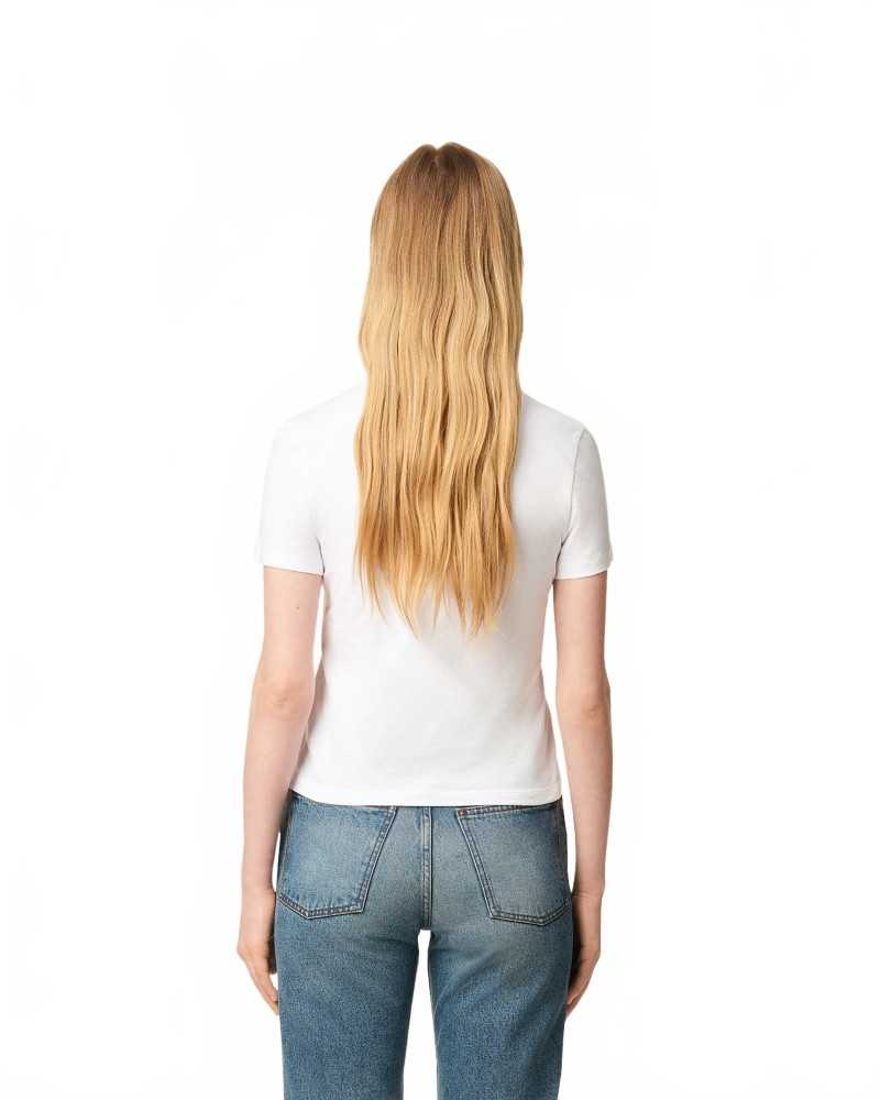 Ami De Coeur Cropped Tshirt - Ami - White Ami De Coeur Cropped Tshirt - Ami - White
