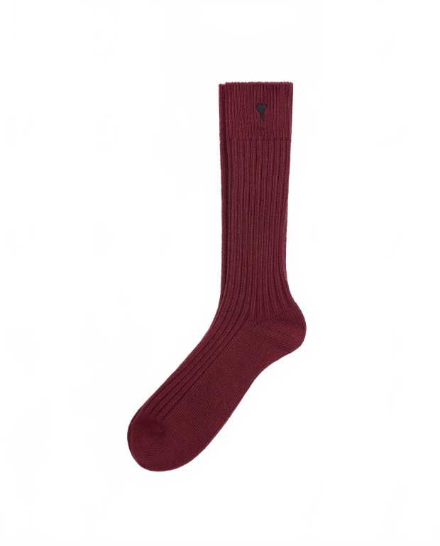Chaussettes Ami De Coeur Noir - Ami - Cerise Chaussettes Ami De Coeur Noir - Ami - Cerise