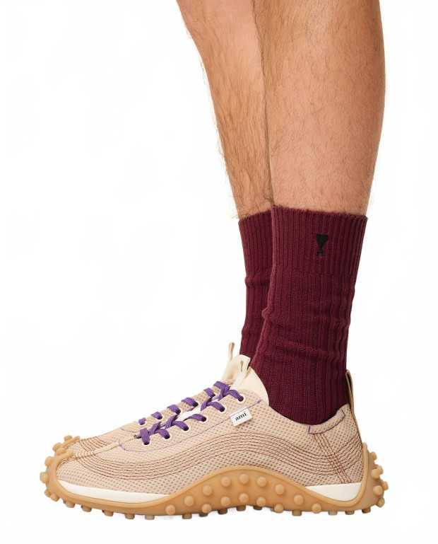 Ami De Coeur Black Socks - Ami - Cherry Ami De Coeur Black Socks - Ami - Cherry