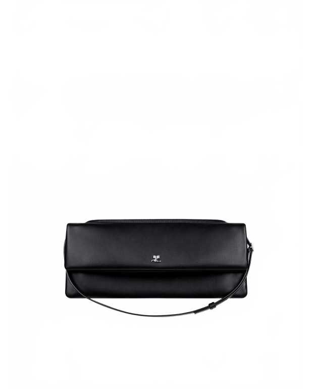 Clutch Cuff Leather - Courreges - Black Clutch Cuff Leather - Courreges - Black