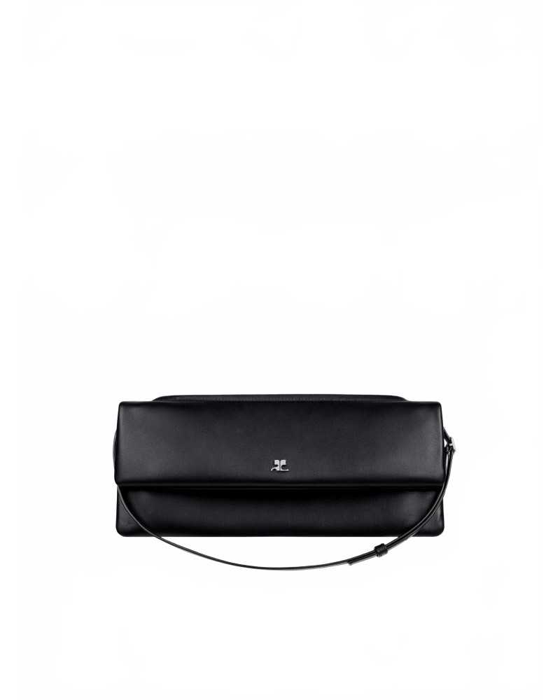 Clutch Cuff Leather - Courreges - Black Clutch Cuff Leather - Courreges - Black