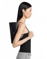 Clutch Cuff Leather - Courreges - Black Clutch Cuff Leather - Courreges - Black
