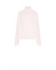 Interlock Mockneck Sweater - Courreges - Powder Pink