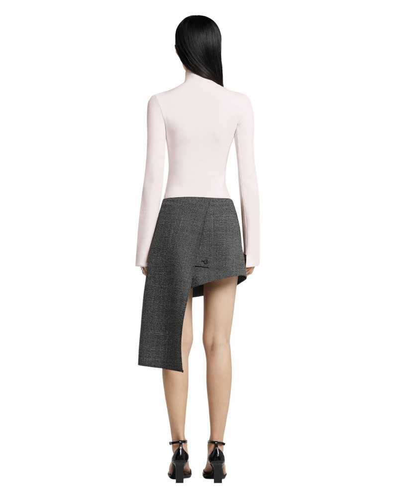 Interlock Mockneck Sweater - Courreges - Powder Pink