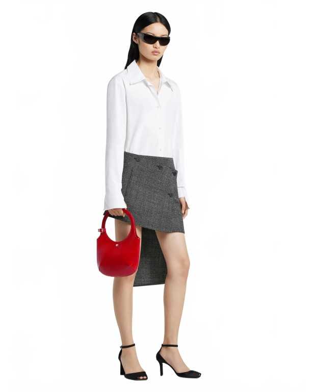 Holy Naplack Bag - Courreges - Ruby Holy Naplack Bag - Courreges - Ruby