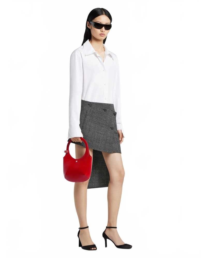 Holy Naplack Bag - Courreges - Ruby Holy Naplack Bag - Courreges - Ruby