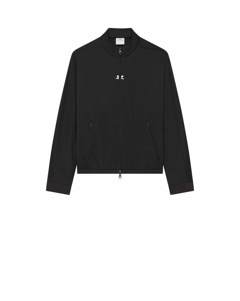 Jacket Interlock Tracksuit - Courreges - Black Jacket Interlock Tracksuit - Courreges - Black