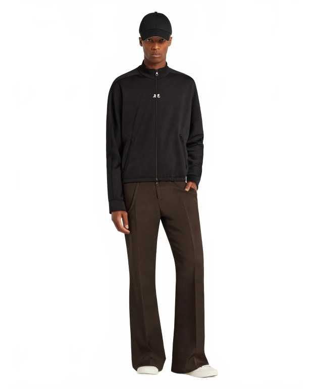 Jacket Interlock Tracksuit - Courreges - Black Jacket Interlock Tracksuit - Courreges - Black