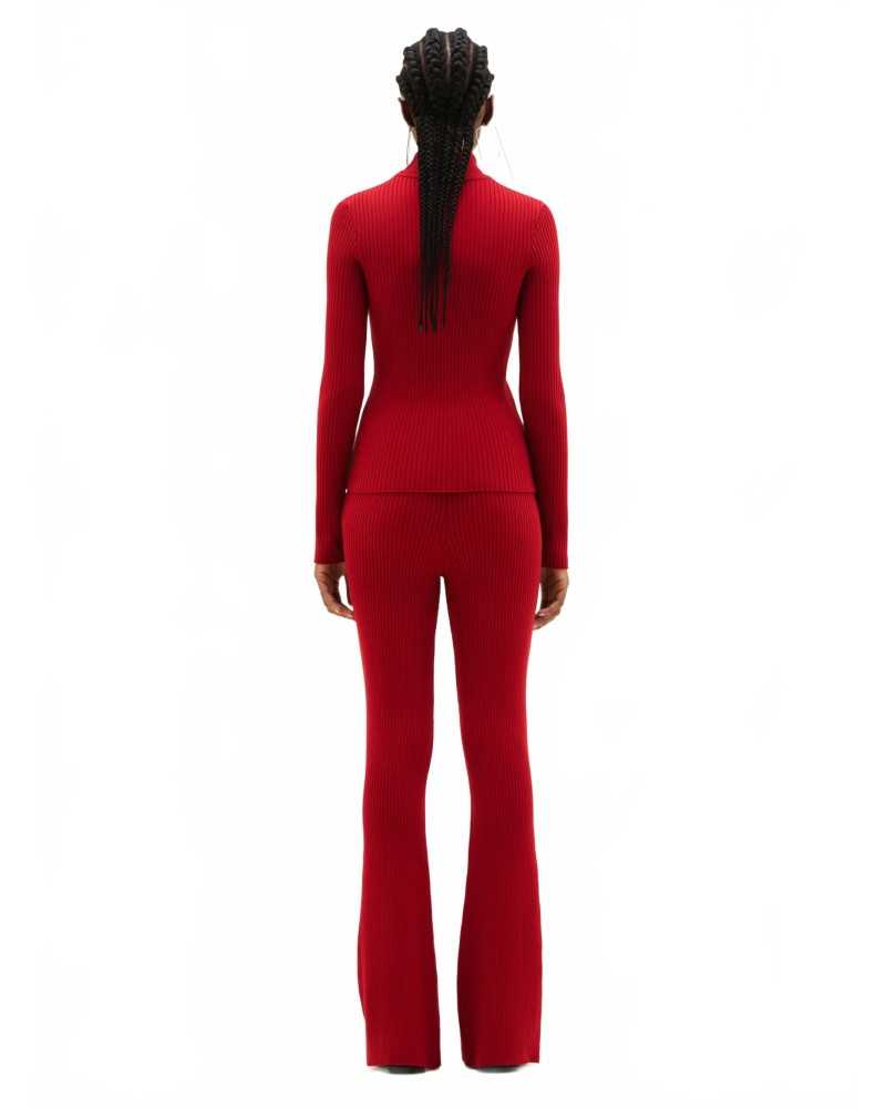 Reedition Knit Ls Jumper - Locks - Red Reedition Knit Ls Jumper - Locks - Red