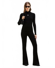 Reedition Knit Ls Jumper - Locks - Black