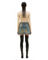 Reedition Knit Ls Jumper - Courreges - Cappuccino