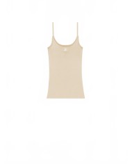 Reedition Knit Tank Top - Courreges - Cappuccino Reedition Knit Tank Top - Courreges - Cappuccino