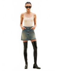 Reedition Knit Tank Top - Courreges - Cappuccino Reedition Knit Tank Top - Courreges - Cappuccino