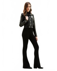 Reedition Vinyl Jacket - Courreges - Black Reedition Vinyl Jacket - Courreges - Black