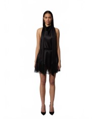 Mini Jupe En Satin - Nina Ricci - Black Mini Jupe En Satin - Nina Ricci - Black