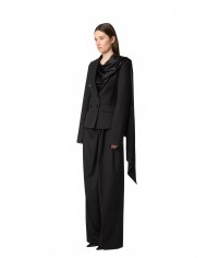 Wide Drape Pants - Nina Ricci - Black Wide Drape Pants - Nina Ricci - Black