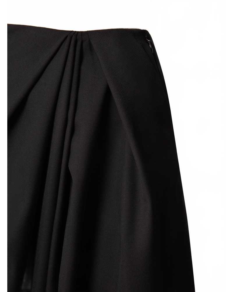 Wide Drape Pants - Nina Ricci - Black Wide Drape Pants - Nina Ricci - Black