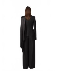 Wide Drape Pants - Nina Ricci - Black Wide Drape Pants - Nina Ricci - Black