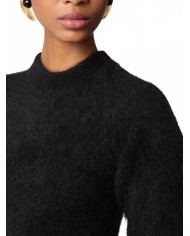 Robe Longue En Laine Et Alpaga - Nina Ricci - Black Robe Longue En Laine Et Alpaga - Nina Ricci - Black