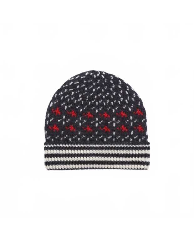 Mammut x Cabourn Direttissima Beanie - Black Navy Mammut x Cabourn Direttissima Beanie - Black Navy