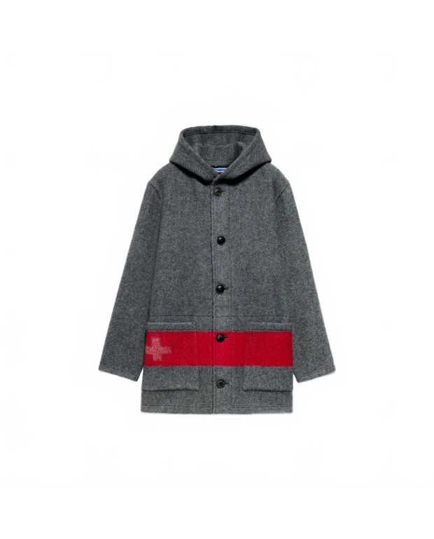 Mammut x Cabourn Direttissima Blanket Jacket - Vintage Earth-Mammut Red Mammut x Cabourn Direttissima Blanket Jacket - Vintage Earth-Mammut Red