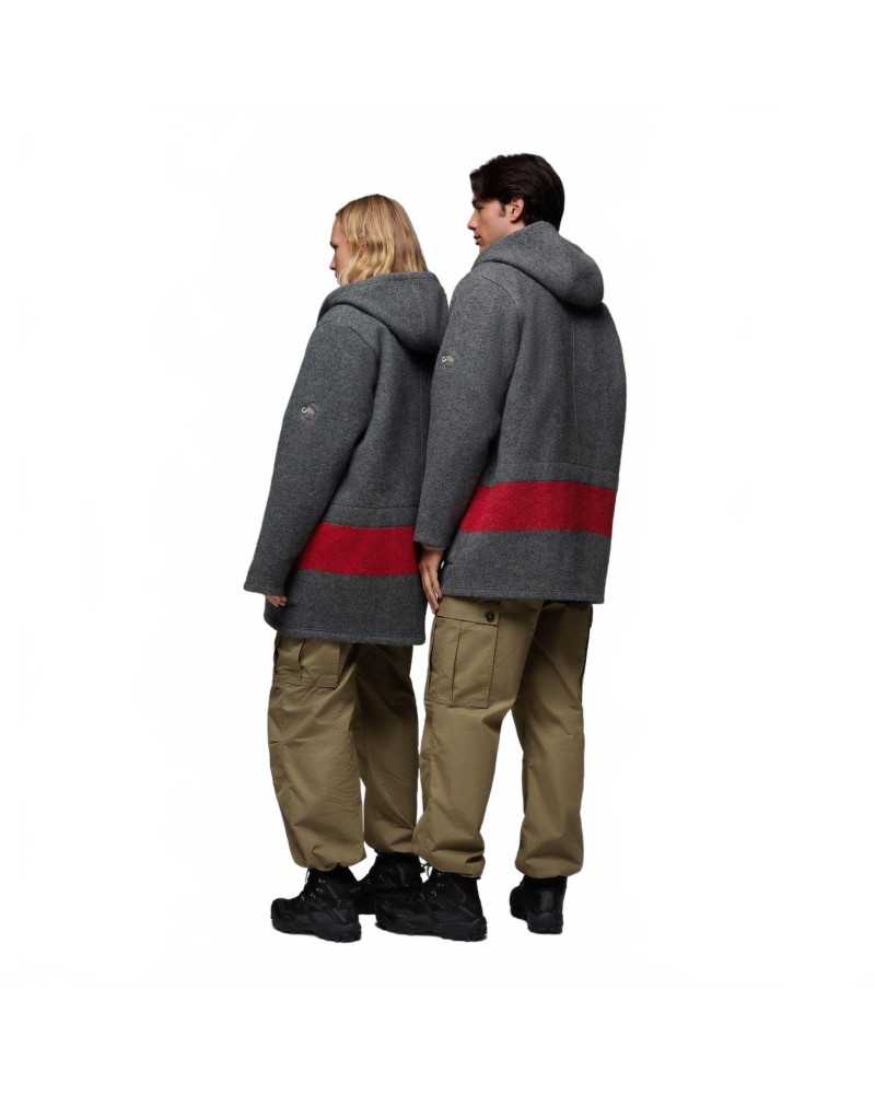 Mammut x Cabourn Direttissima Blanket Jacket - Vintage Earth-Mammut Red Mammut x Cabourn Direttissima Blanket Jacket - Vintage Earth-Mammut Red