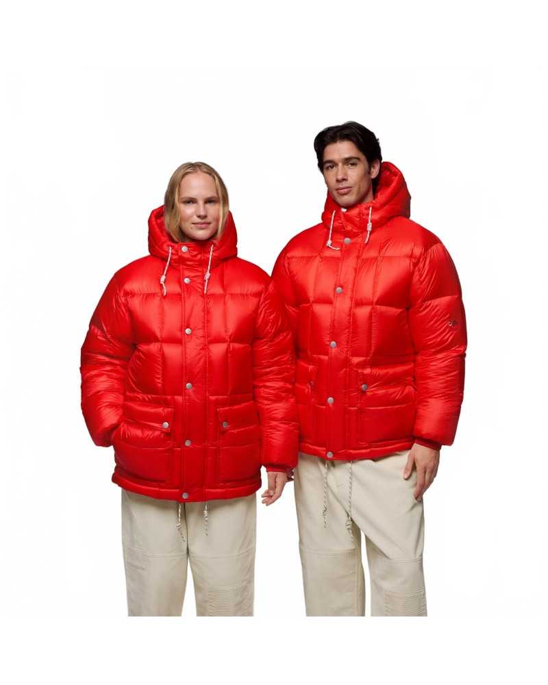 Mammut x Cabourn Direttissima IN Hooded Jacket - Mammut Red Mammut x Cabourn Direttissima IN Hooded Jacket - Mammut Red