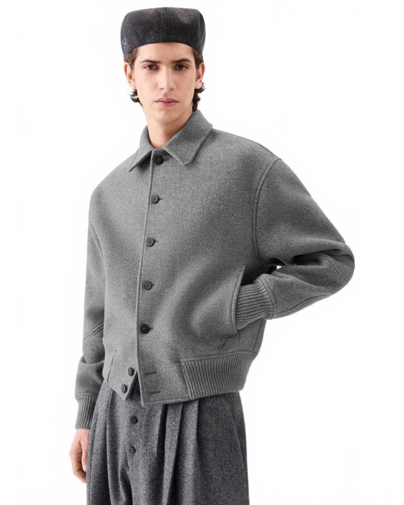 Le Bomber Feltro - Jacquemus - Gris Le Bomber Feltro - Jacquemus - Gris