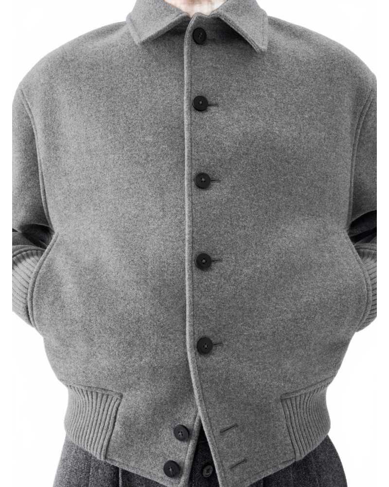 The Feltro Bomber - Jacquemus - Grey The Feltro Bomber - Jacquemus - Grey
