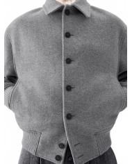 Le Bomber Feltro - Jacquemus - Gris Le Bomber Feltro - Jacquemus - Gris