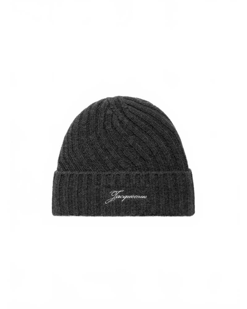 Le Bonnet Tourni - Jacquemus - Dark Grey Le Bonnet Tourni - Jacquemus - Dark Grey