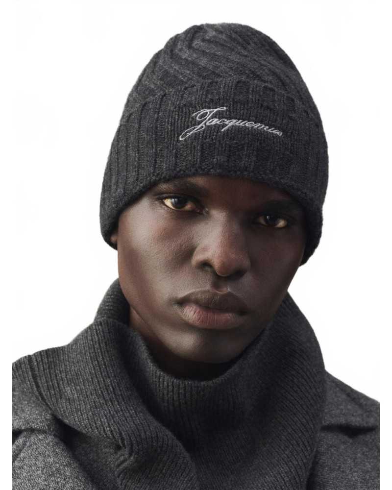 Le Bonnet Tourni - Jacquemus - Dark Grey Le Bonnet Tourni - Jacquemus - Dark Grey