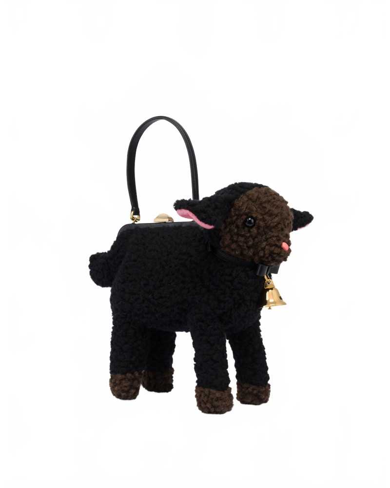 Sac À Mouton - Moschino - Noir Sac À Mouton - Moschino - Noir