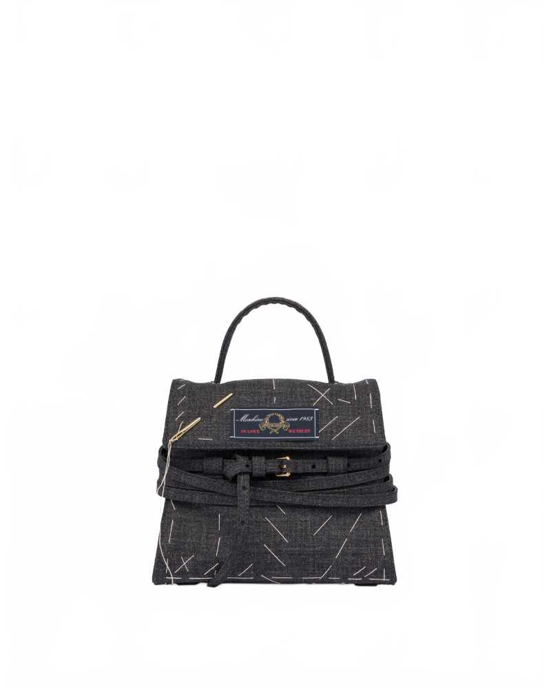 Tie Me Laine Small - Moschino - Black Tie Me Laine Small - Moschino - Black