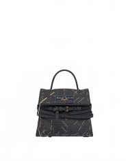 Tie Me Laine Small - Moschino - Black Tie Me Laine Small - Moschino - Black