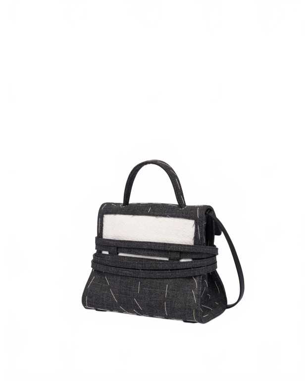 Tie Me Laine Small - Moschino - Black