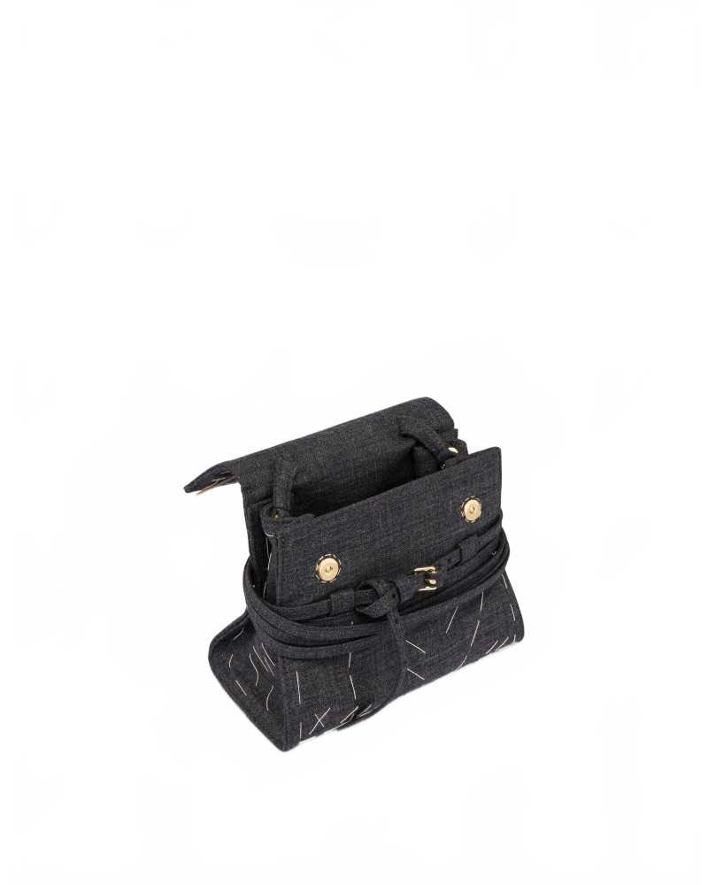 Tie Me Laine Small - Moschino - Black Tie Me Laine Small - Moschino - Black