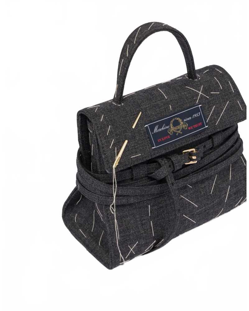 Tie Me Laine Small - Moschino - Noir Tie Me Laine Small - Moschino - Noir