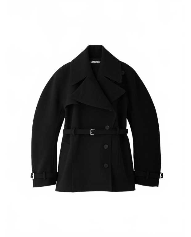 Le Trench Ovalo Court - Jacquemus - Black Le Trench Ovalo Court - Jacquemus - Black
