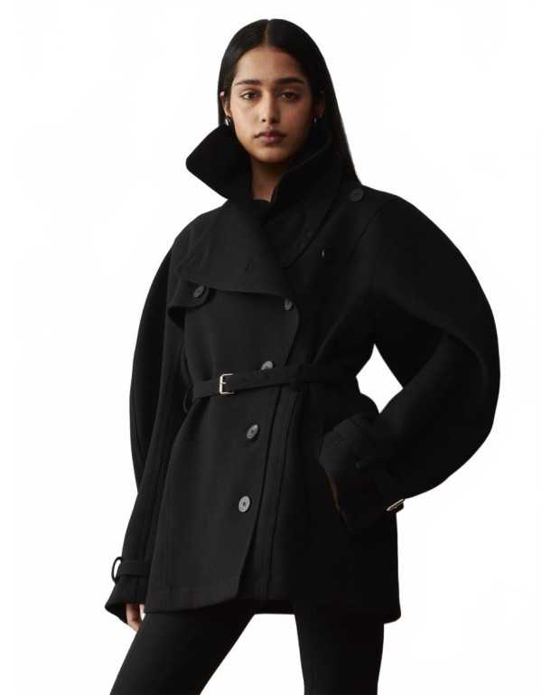 Le Trench Ovalo Court - Jacquemus - Black Le Trench Ovalo Court - Jacquemus - Black